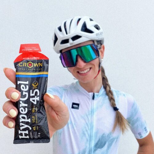 Gel energético con 45 g de hidratos de carbono en proporción 1:0,8