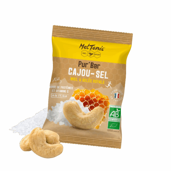 MelTonic - Barra Energética, Caju e Sal, 50g