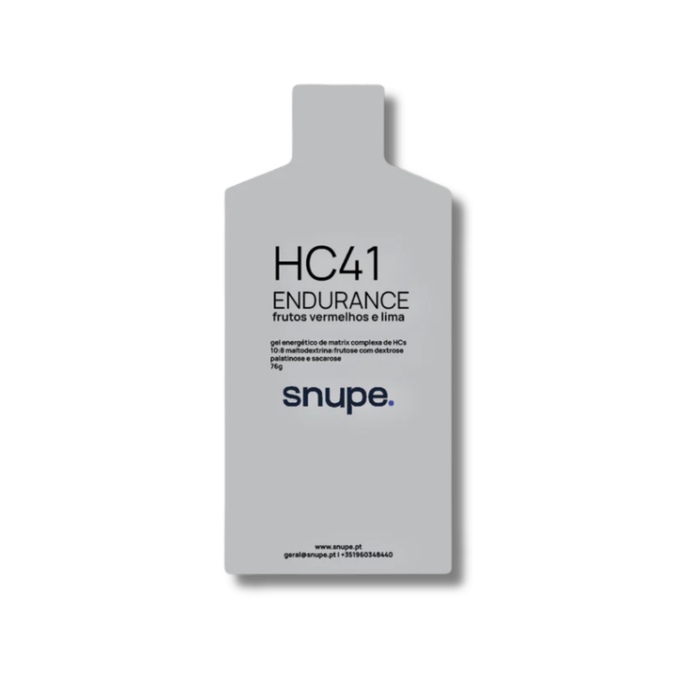 Gel Energético HC41 Endurance Frutos Vermelhos e Lima