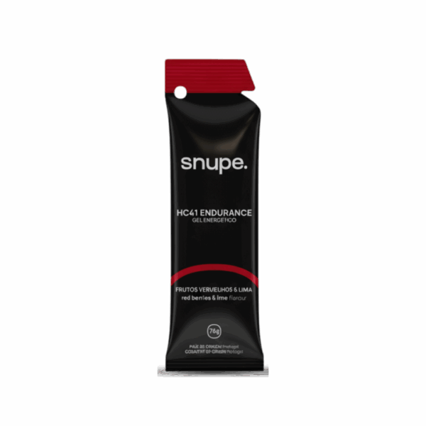 Snupe, Gel Energético HC41 Endurance Frutos Vermelhos e Lima, 65g