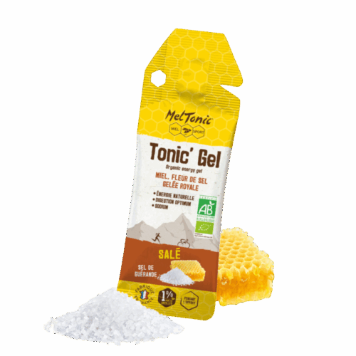 MelTonic- Gel Energético, Flor de Sal, 20g