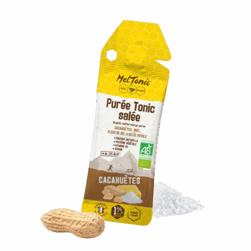 MelTonic- Puré Energético, Cacahuete, 20g