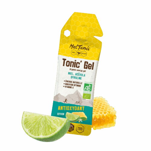 MelTonic - Gel Energético, Antioxidante, Limón, 20g