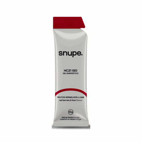 Snupe - Gel Energético HC21 ISO Frutos Vermelhos e Lima, 65g