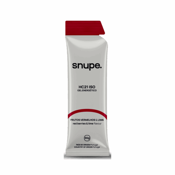 Snupe - Gel Energético HC21 ISO Frutos Vermelhos e Lima, 65g