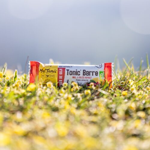 MelTonic Goji Berries Energy Bar combina ingredientes orgánicos y un sabor naturalmente afrutado para proporcionar energía sostenida y una nutrición completa