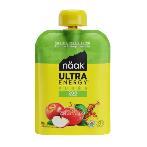 Näak Ultra Energy™ - Puré Energético, Maçã e Maple Syrup, 90g