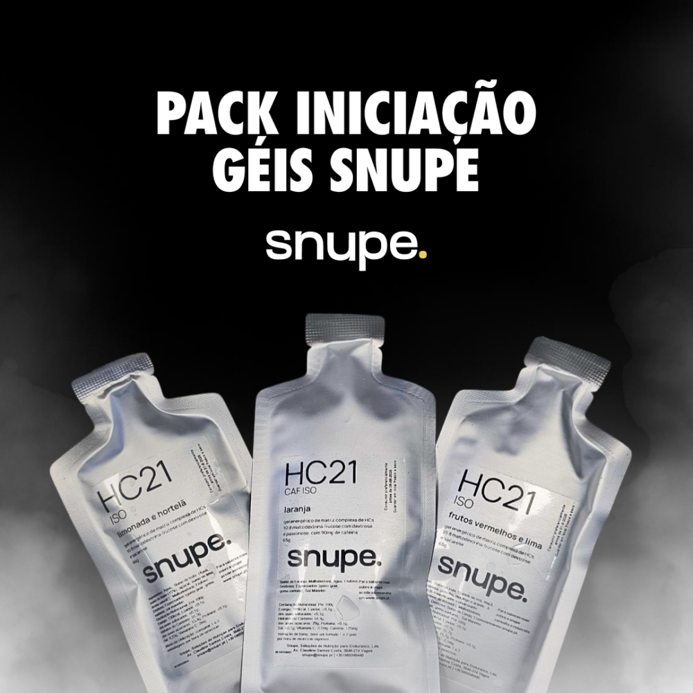 Snupe- Géis Energéticos, Pack de Iniciação – 9 unidades