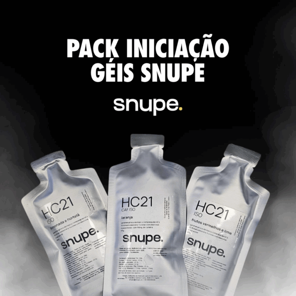 Snupe - Géis Energéticos, Pack de Iniciação