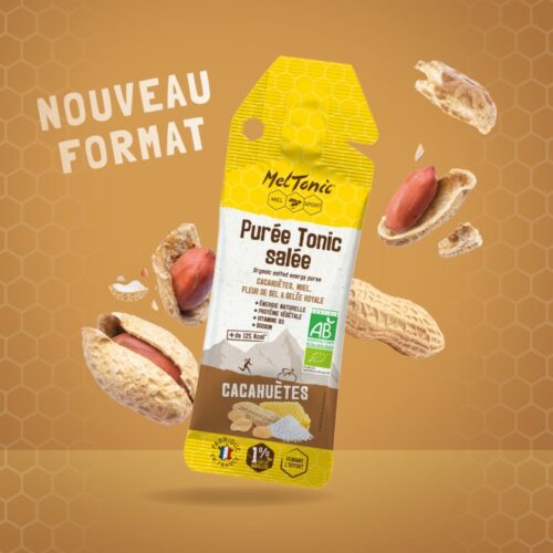 MelTonic- Puré Energético, Cacahuete, 20g