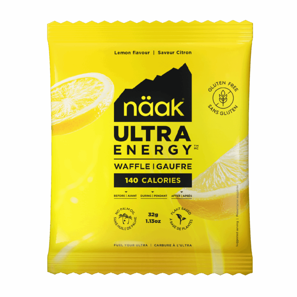 Gofre de limón Näak Ultra Energy™ – Sin gluten, 32g