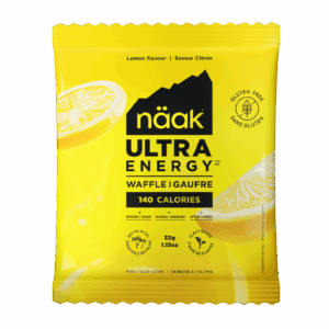 Näak Ultra Energy™ Waffle Limão – Sem Glúten, 32g