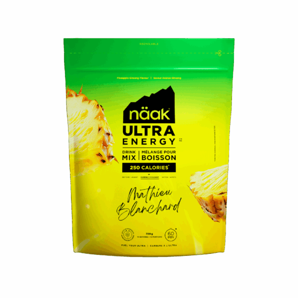 Näak Ultra Energy™ - Mistura para Bebidas, Ananás e Ginseng