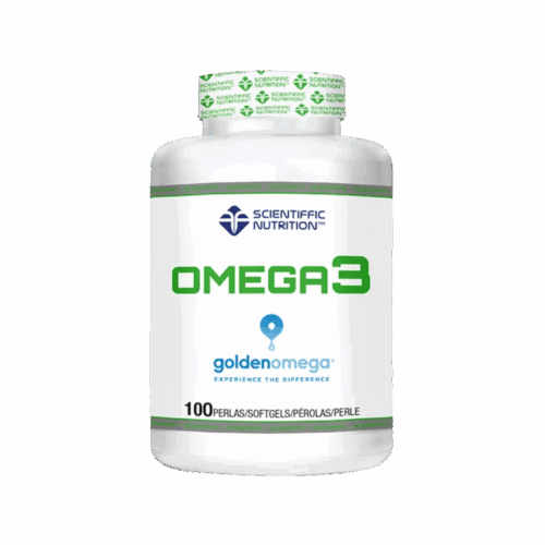 Omega3 Scientific Nutrition: EPA, DHA e vitamina E. Protege o coração, reduz triglicéridos e melhora a saúde. Ideal para desportistas.