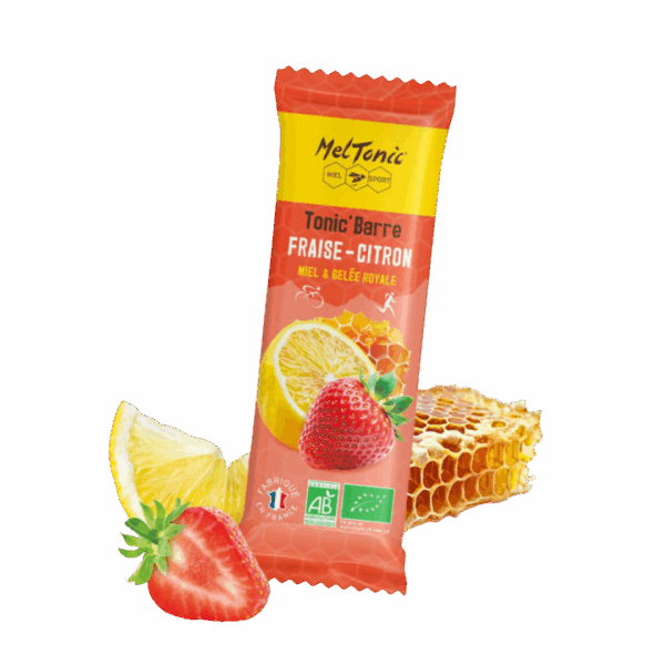 Meltonic - Barra energética Bio de fresa y limón