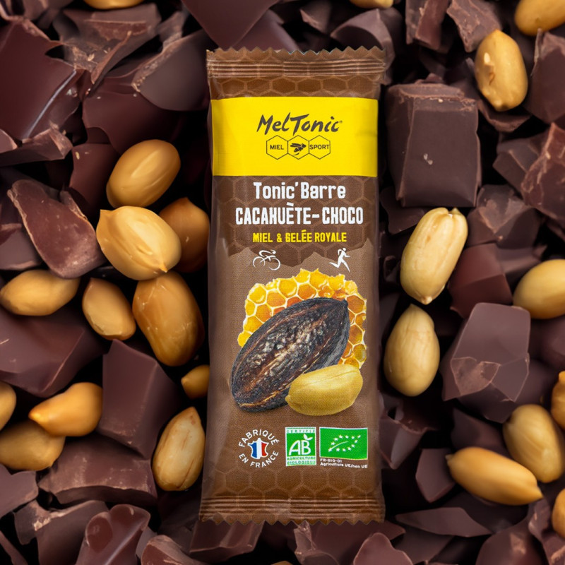 Meltonic - Barrita energética Bio de cacahuete y chocolate