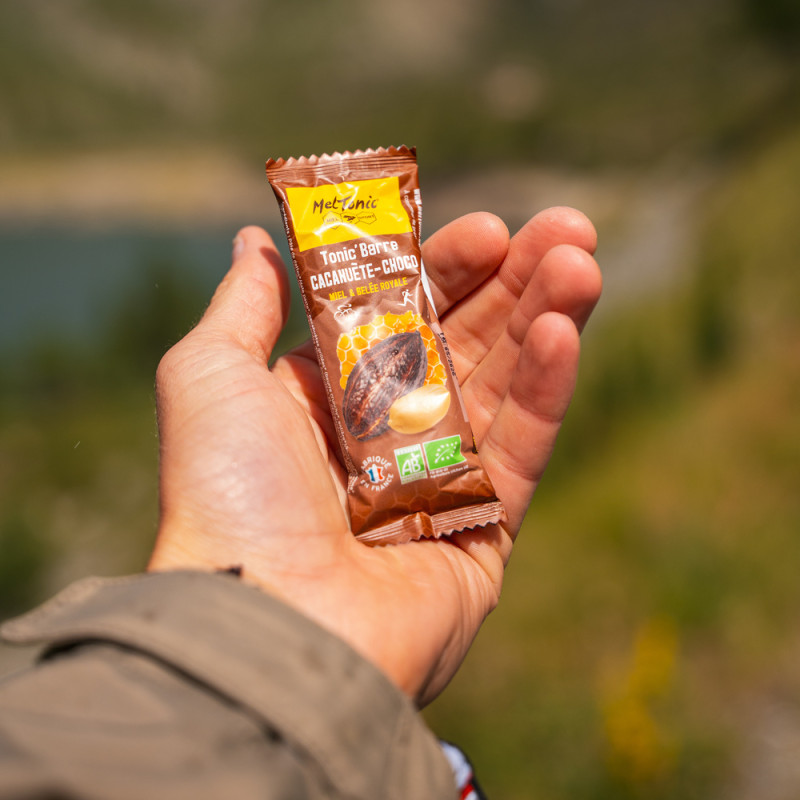 Meltonic - Barrita energética Bio de cacahuete y chocolate